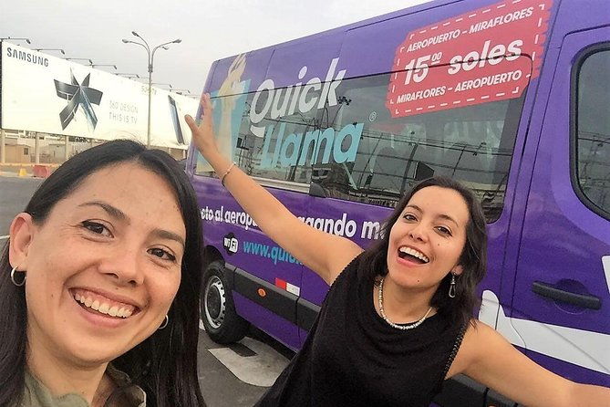quickllama-transfer-from-miraflores-kennedy-park-to-lima-airport
