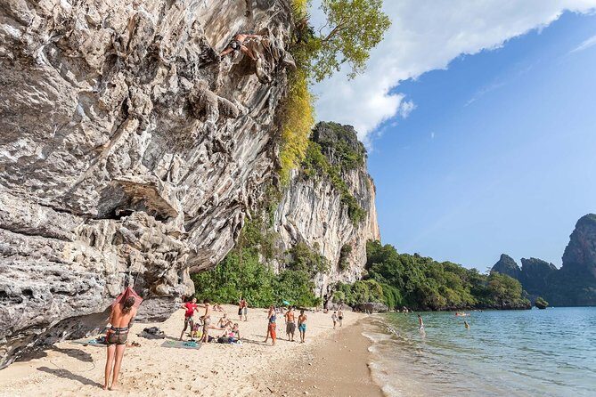 Railay Beach Rock Climbing Adventure Tour from Krabi - The Climbing Route and Scenic Highlights