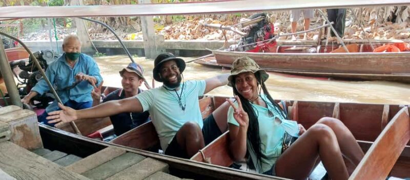 Railway to Waterway: Exploring Railway and Floating Market - Return to Bangkok