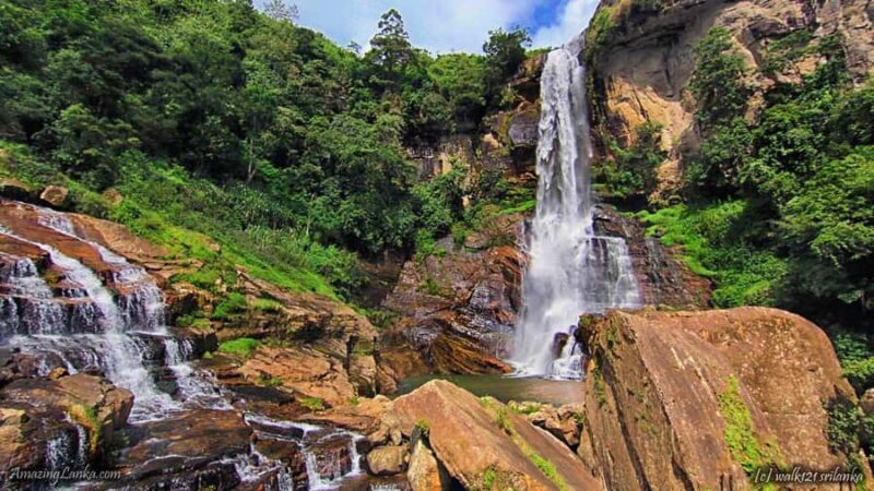 Ramboda Waterfall Bathing by Tuk-Tuk & Tea Experience - Ramboda Waterfall: Nature’s Refreshing Gift