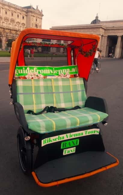 RAXI (Electric Rickshaw) Vienna Tours with two options - The Itinerary — What to Expect