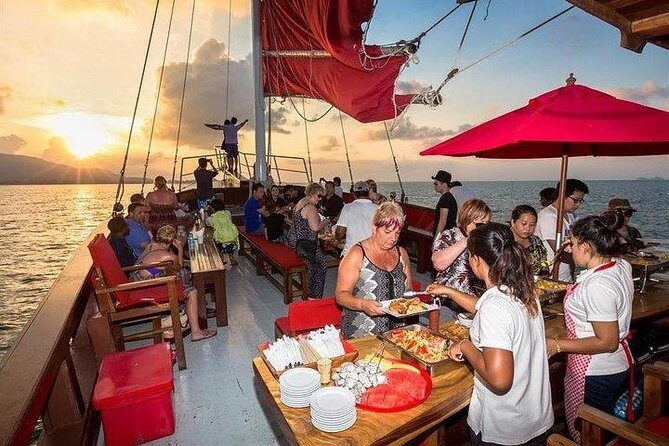 Red Baron : A Sunset Dinner Cruise from Koh Samui with Return Transfer - Key Points