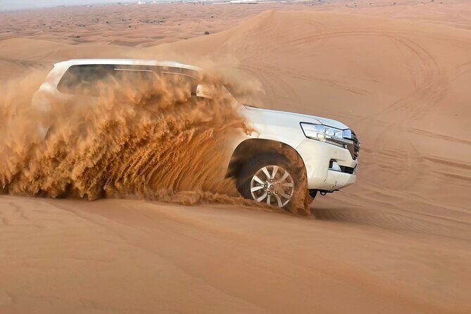 Red Dune 4x4 Desert Safari with Sand Boarding & Camel (4 hr) - FAQs