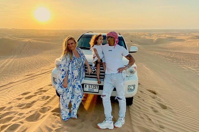 Red Dune Desert Safari with BBQ Dinner, Sand Boarding Dance Shows - Key Points