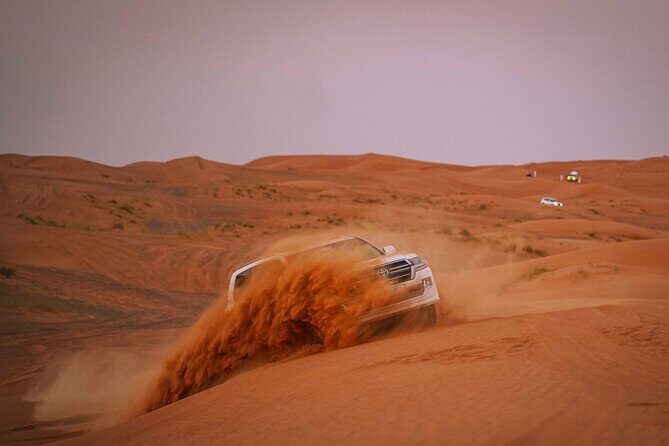 Red Dunes Desert Safari 4x4 Pickup & Drop, Camel Ride BBQ & Shows - Key Points
