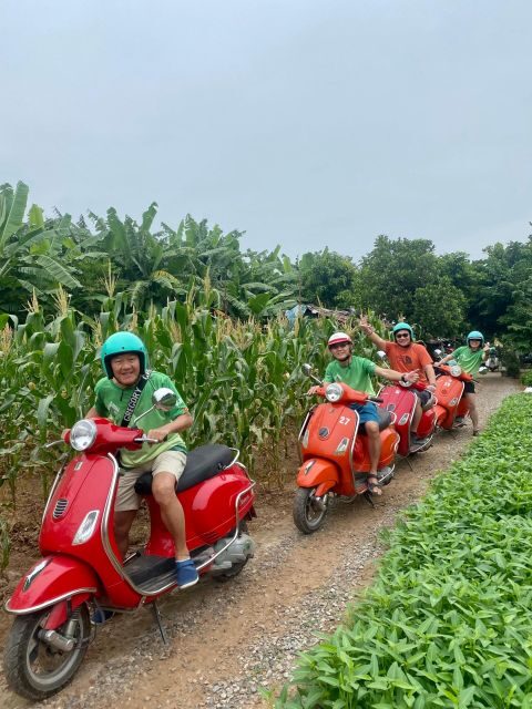 Red River delta & rural village with female Ao dai riders - FAQ