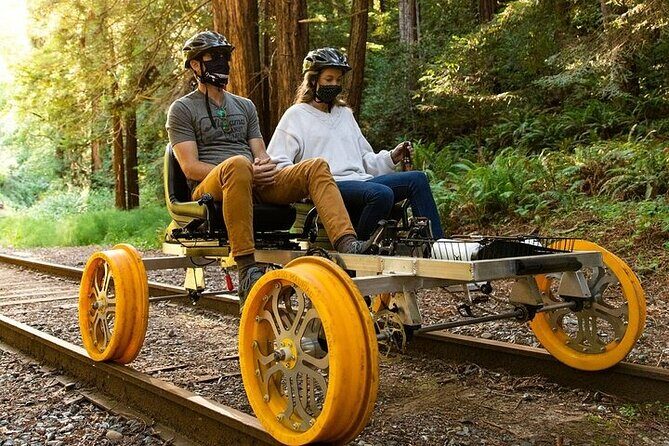 Redwoods Railbike Along Pudding Creek - Key Points  