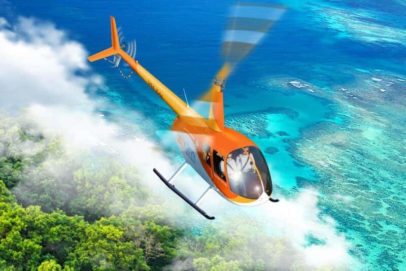 Reef Rainforest Fusion 45 minute scenic flight - Key Points