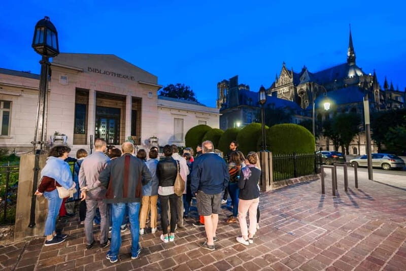 Reims Guided tour by night - The Architectural Highlights in the Evening Light