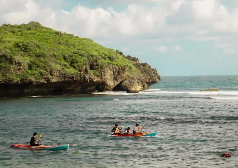 Relaxing Beach in Yogyakarta: Canoeing, Bean Bag & Coconut - A Closer Look at the Experience