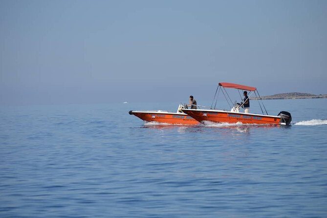 RENT A BOAT 5,5m - 30hp LICENSE FREE Chora Sfakion, Sfakia - The Experience in Detail