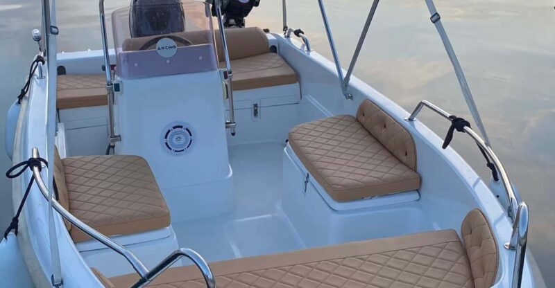 Rent a small boat 30 hp without license! - The Route and Highlights