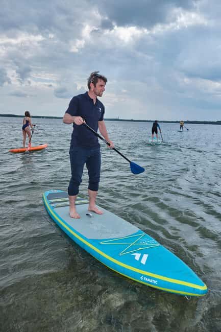 Rent a stand-up-paddling board - Exploring the Joy of Stand-Up Paddling on Lake Cospuden