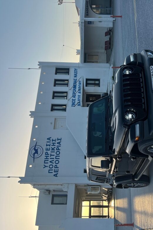 Rent Exclusive Jeep Wrangler 4x4e in Naxos - Key Points