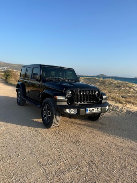 Rent Exclusive Jeep Wrangler 4x4e in Naxos - The Bottom Line