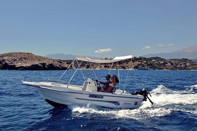Rental boat,Kalyves,Chania - Key Points