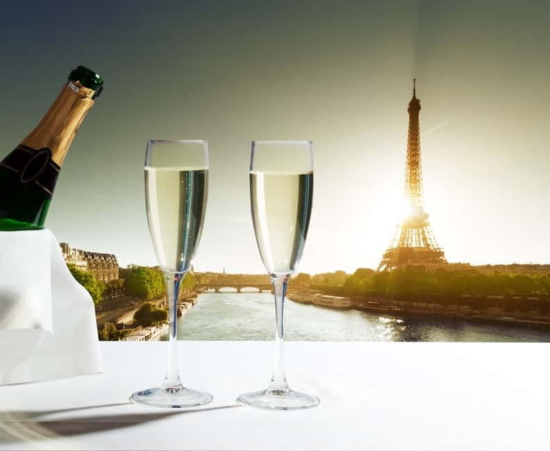 Reserved Access Eiffel Tower Tour Trocadero & Champagne - The Experience at a Glance
