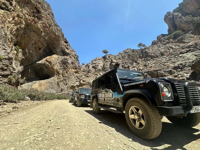 Rethymno: Full-Day Land Rover Safari to Preveli - Spili and the Monasteries