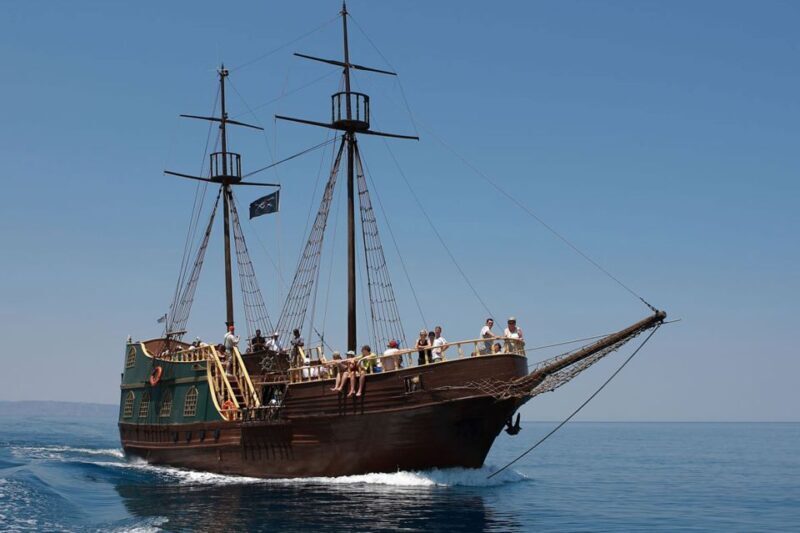 Rethymno: Pirate Boat Cruise with Swimming Stop - FAQ