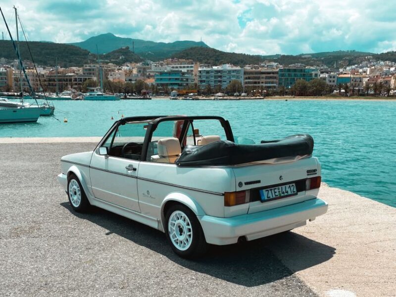 Rethymno: Ride with a Golf Gabriolet 1984 for 12 hours - Who Would Love This Tour?
