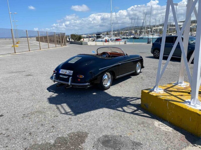 Rethymno: Ride with a Speedster 356 RCH - Exploring the Experience in Detail
