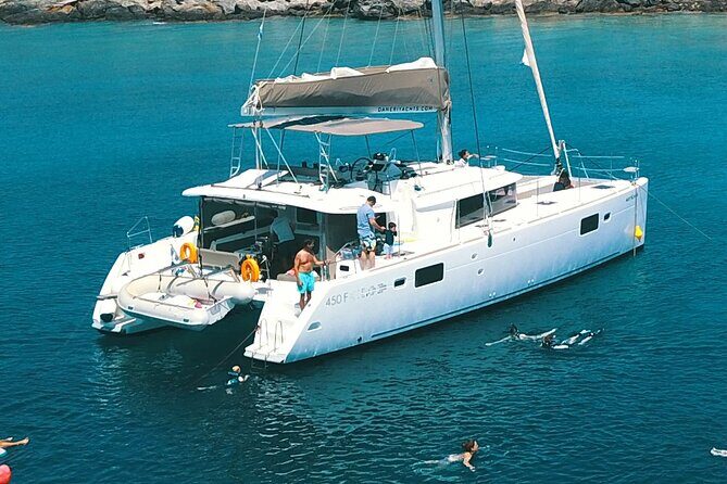 Rethymno: Sailing Catamaran Cruise with Meal & Drinks - Key Points