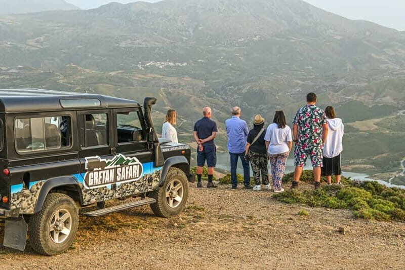 Rethymo: Landrover Safari Sunset Tour with Dinner and Drink - The Itinerary: A Closer Look