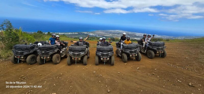 Reunion Island: 4-hour quad bike tour with lunch - Key Points