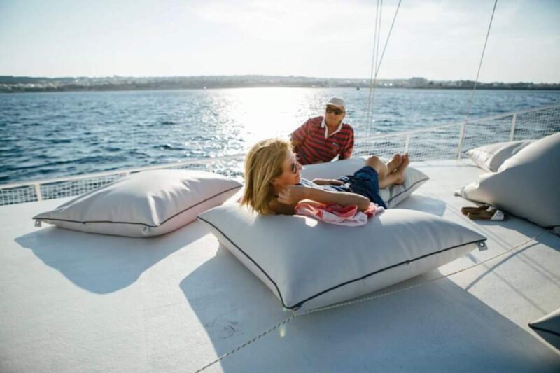 Rhodes: Boat Tour with Snorkeling, Gourmet Buffet & Open Bar - Key Points