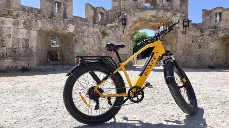 Rhodes: E-Bikes Hire (Helmet and Locker for free) - Quick Overview  