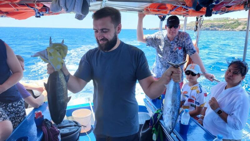 rhodes-fishing-trip-snorkelling-bbq-professional-guide