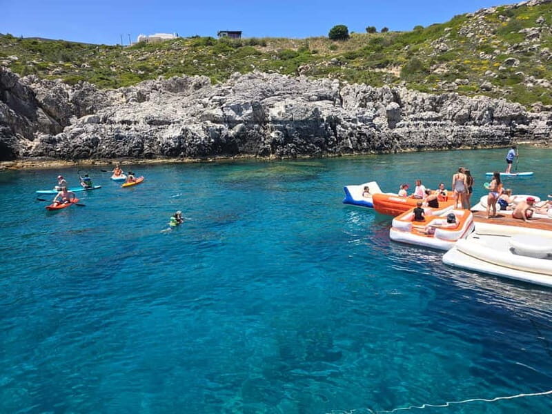 Rhodes: Gulet Trip with Food, Drinks, SUP, Kayak & Swimming - Food and Drinks