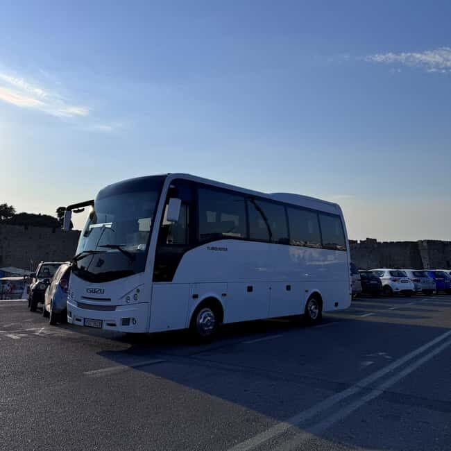 Rhodes: Lindos by night - Bus tour with free time to explore - Key Points