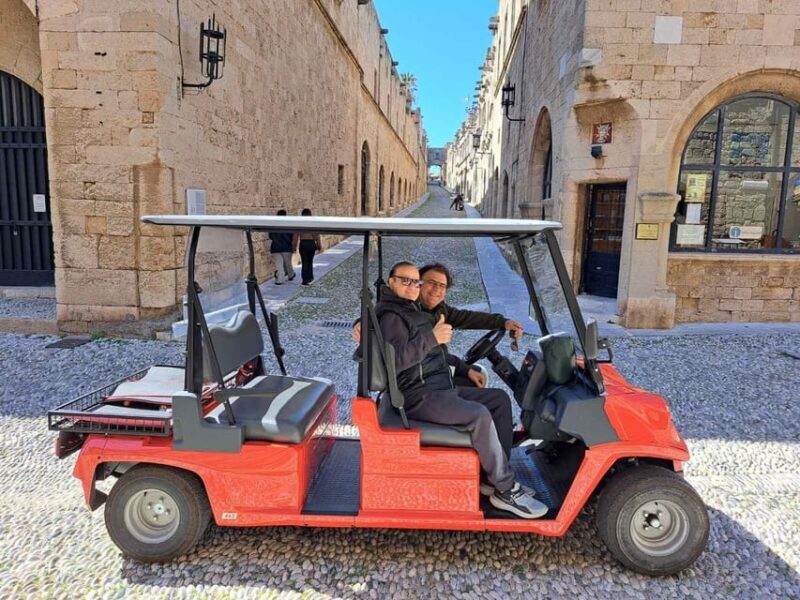 Rhodes: Old Town Highlights Guided Tour by Eco Vehicle - A Unique Spin on Rhodes Old Town