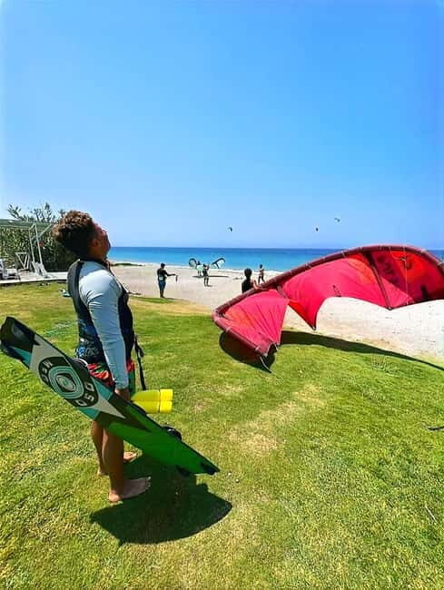 Rhodes: One-Day Kitesurfing Rental Package - The Basics of Rhodes Kitesurfing Rental