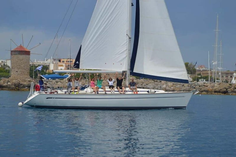 Rhodes: Sailing Yacht Cruise with Food & Drinks (SmallGroup) - Setting the Scene: What You Can Expect on This Yacht Cruise