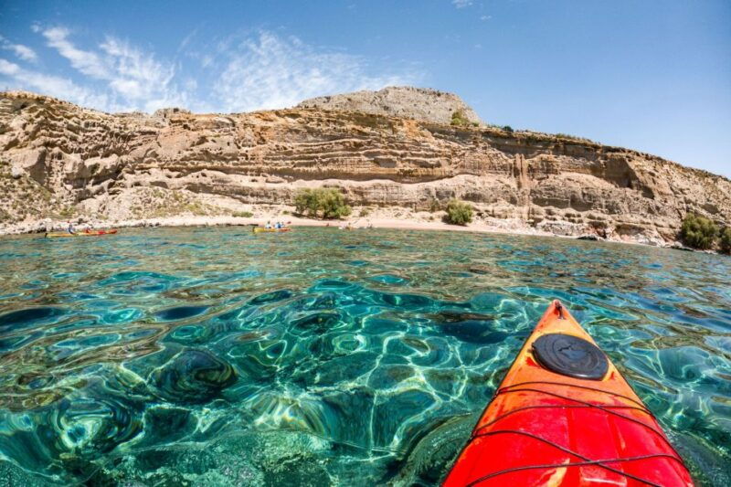 rhodes-sea-kayak-adventure-to-the-red-sand-beach