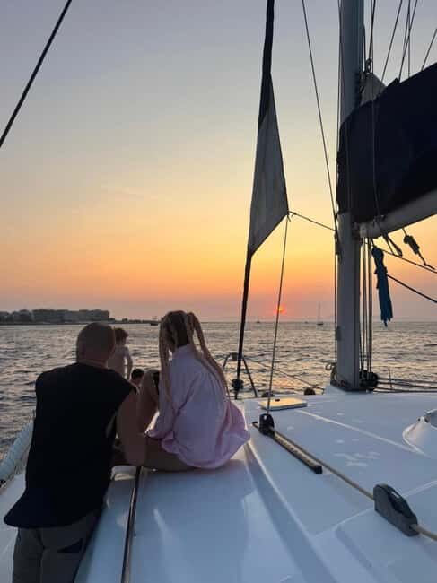 Rhodes: Sunset Catamaran Cruise with Snack, Fruits & Drinks - What’s Included and Why It Matters