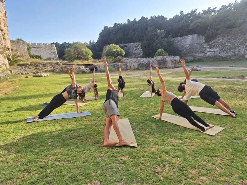 Rhodes Town: Outdoor Yoga at Grand Masters Garden - The Itinerary: A Calm Journey Through Rhodes Old Town to Grand Masters Garden