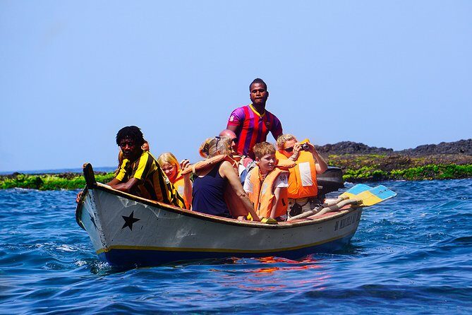 Ribeira da Barca: Boat Trip to the Cave, Snorkeling and BBQ on the beach - Key Points