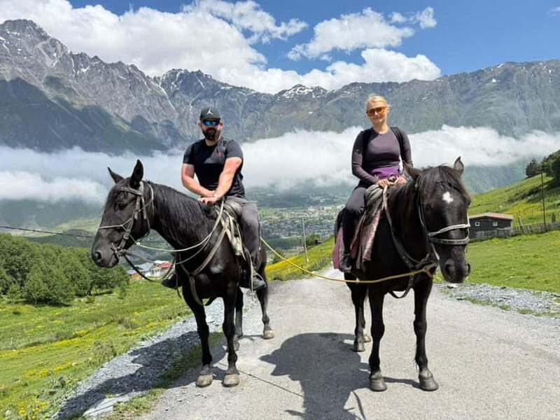 Ride A Horse To Gergeti Trinity Church And Summit A Mountain - What to Expect from the Horse Riding Tour in Kazbegi