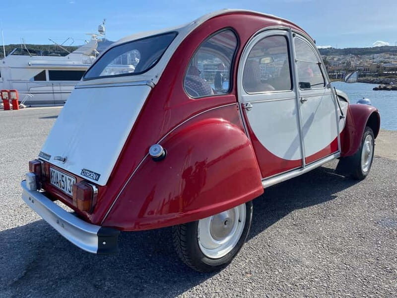 Ride with a Citroen 2CV Dolly 1989 Red-White for 12 hours - The Sum Up