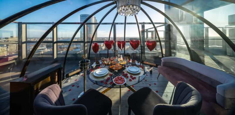Riga: 23rd Floor Igloo Dome Rental - An Overview of the Riga 23rd Floor Igloo Dome Experience