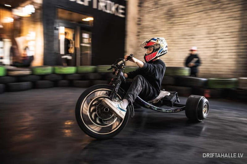 Riga | Drifta Halle: Extreme 20 minute ride on a drift trike - FAQ