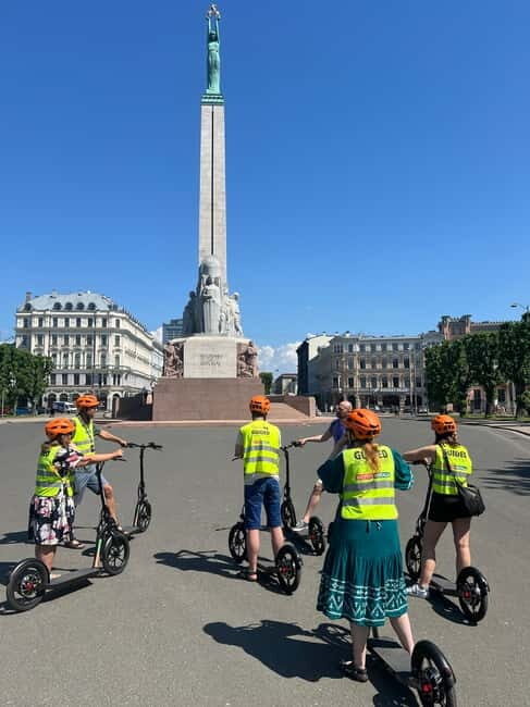 Riga Highlight Big wheel e-scooter Group or Private tour - Pricing & Value