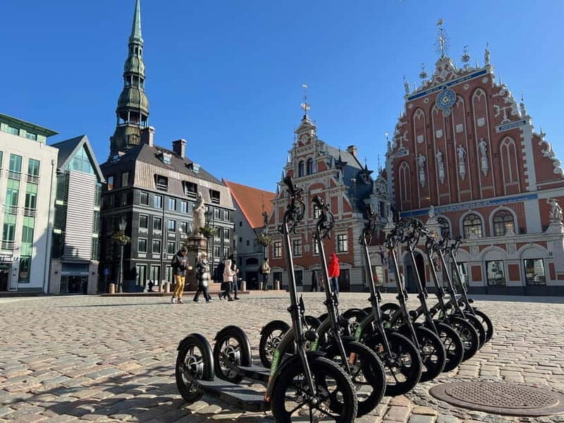 Riga Highlight Big wheel e-scooter Group or Private tour - FAQ