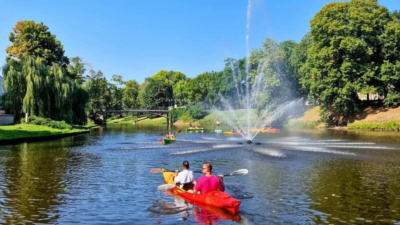 Riga: Kayak Rental in the City Center - Paddling Routes and Landmarks