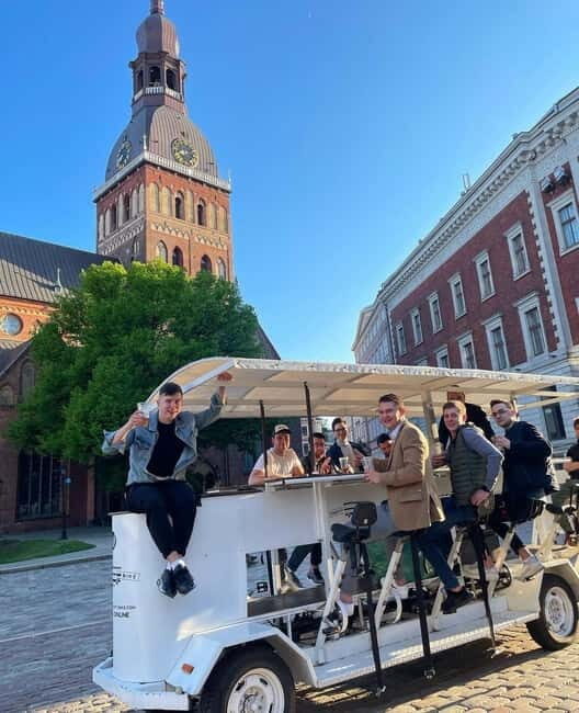 Riga's Old Town Beer Bike Tour & Guided Pub Crawl - Discovering Riga’s Old Town on a Beer Bike