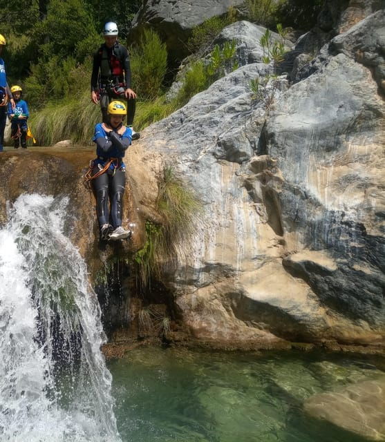 rio-verde-otivar-granada-canyoning-with-crystal-clear-waters-jumps-and-rappelling