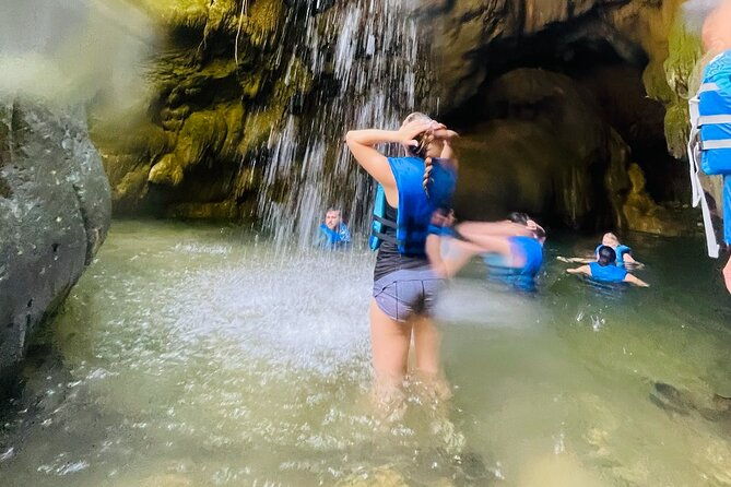 river-caving-at-arenales-charco-azul-indian-cave-and-waterfall